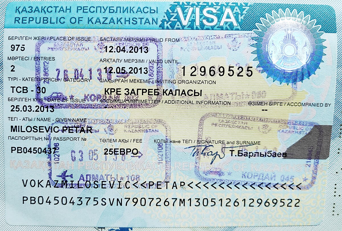 Kazakhstan Visa