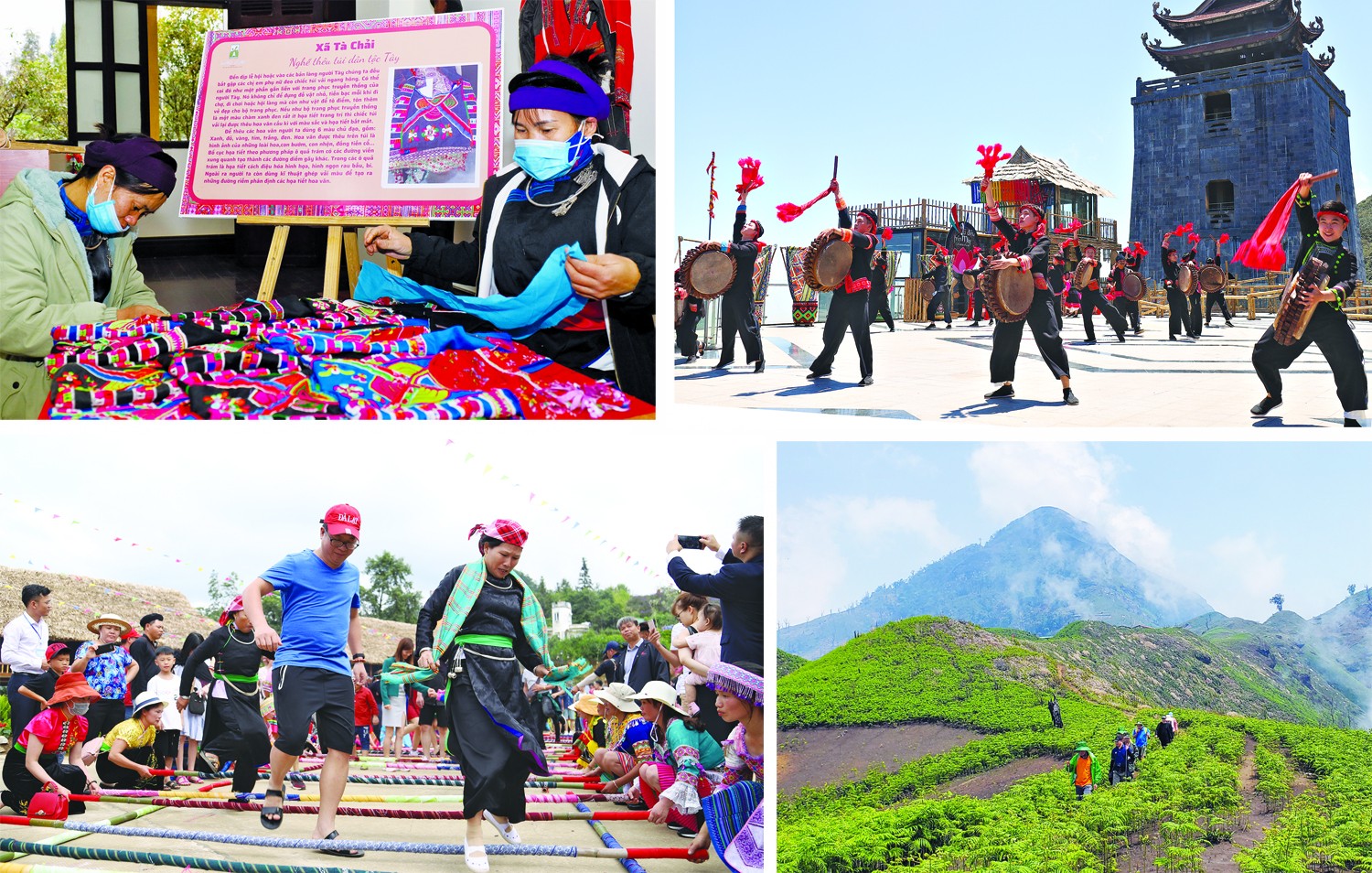 Bữa ăn dân dã với cá suối nướng và rau rừng tươi ngon