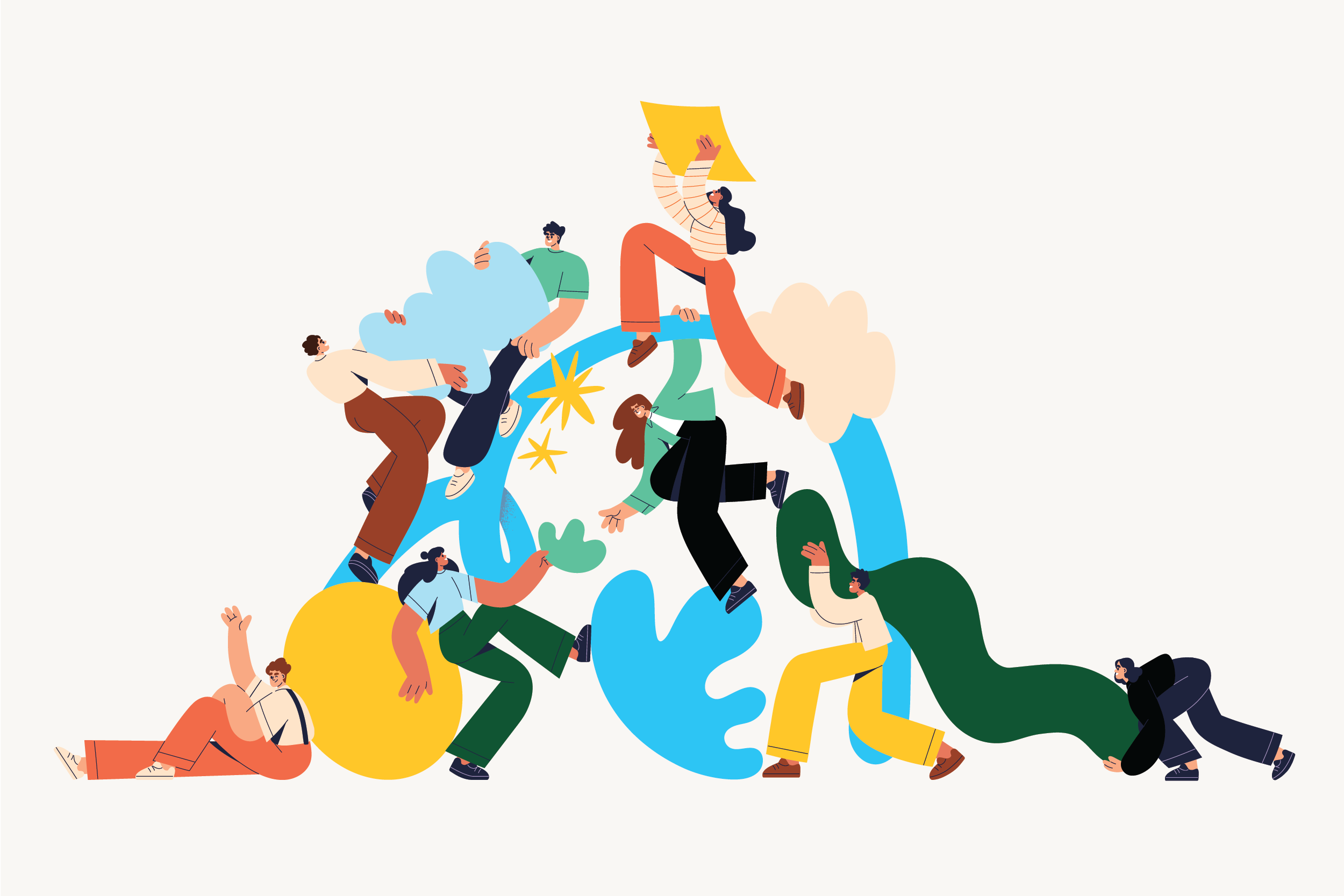 Hoạt động teambuilding vui vẻ