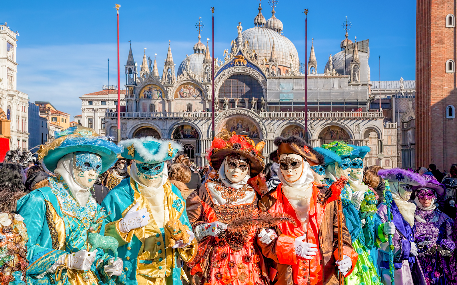Không khí lễ hội Carnival Venice