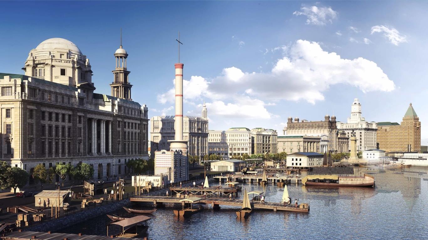 Bến Thượng Hải lung linh về đêm