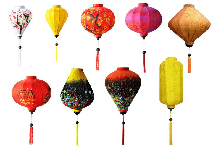 Những chiếc đèn lồng rực rỡ sắc màu ở Hội An