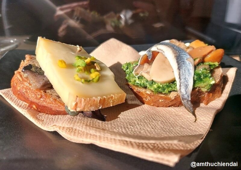 Món ăn truyền thống Cicchetti của Venice