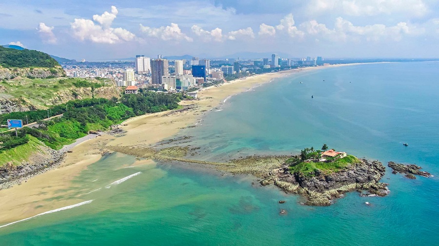 Đường đi ra Hòn Bà Vũng Tàu