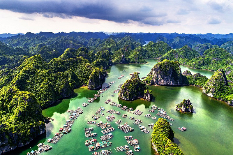 Toàn cảnh Vịnh Lan Hạ