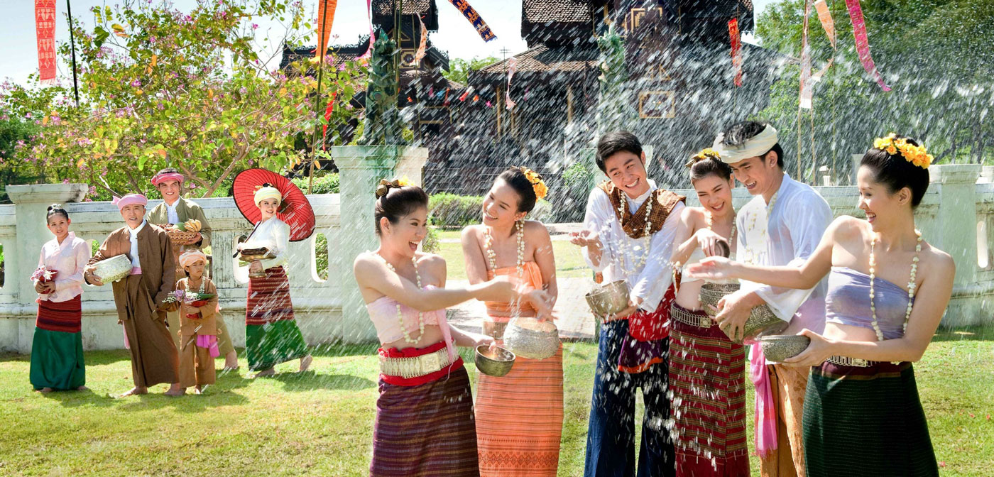 Lễ hội Songkran ở Thái Lan