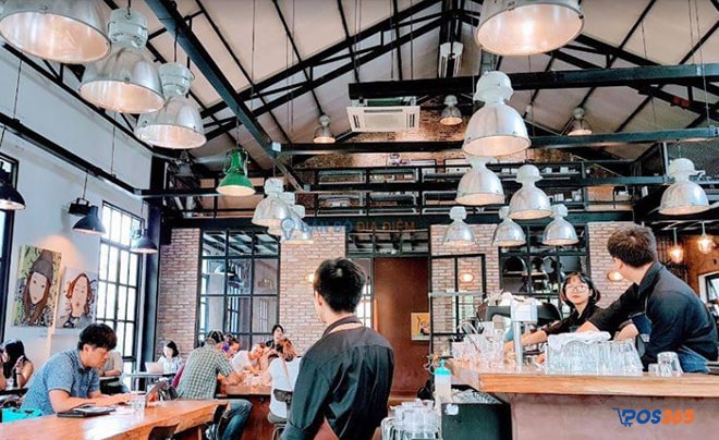 Không gian quán cà phê thích hợp để làm việc