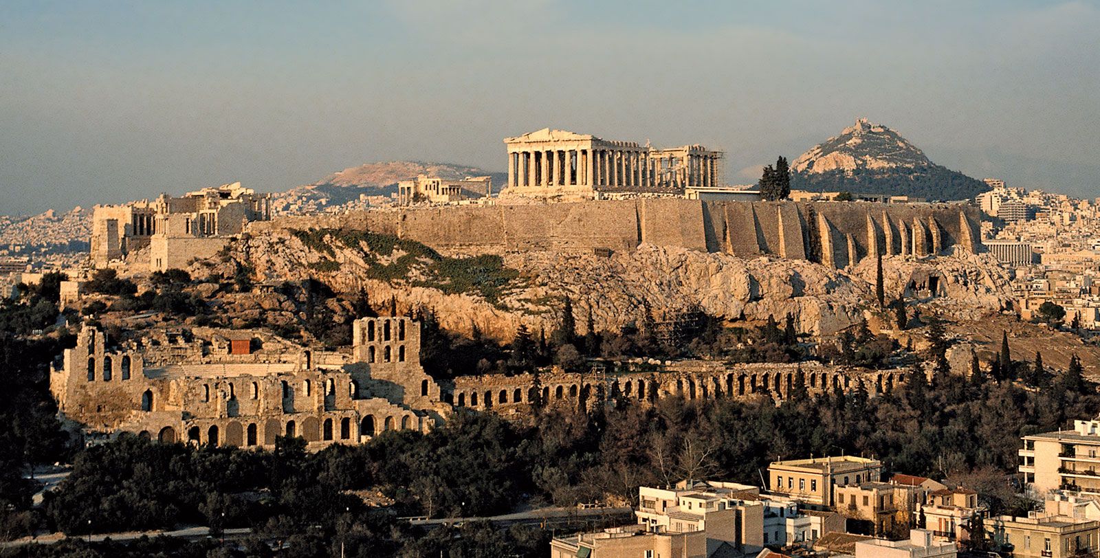 Acropolis huyền thoại ở Athens