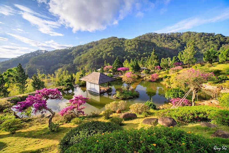 Cảnh quan quanh Hồ Xuân Hương