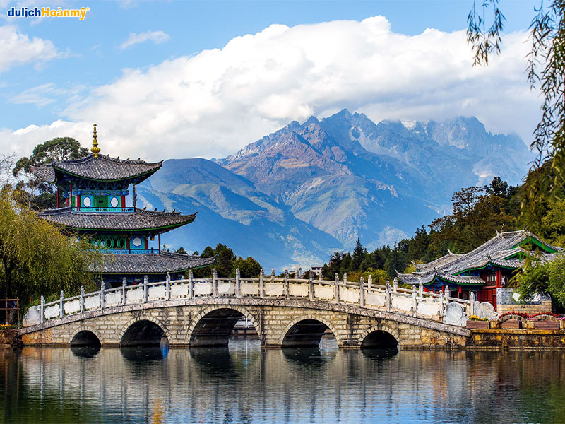 Toàn cảnh cổ trấn Lệ Giang