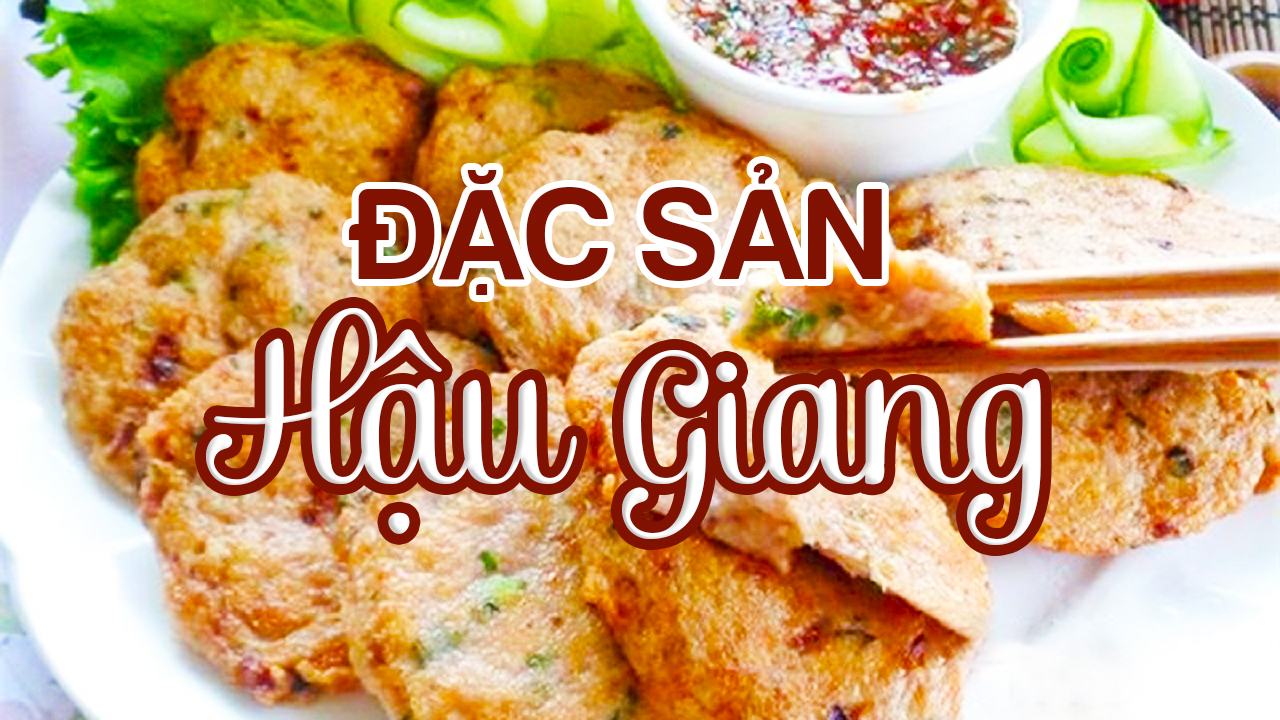 Một đĩa chả cá thác lác chiên vàng giòn