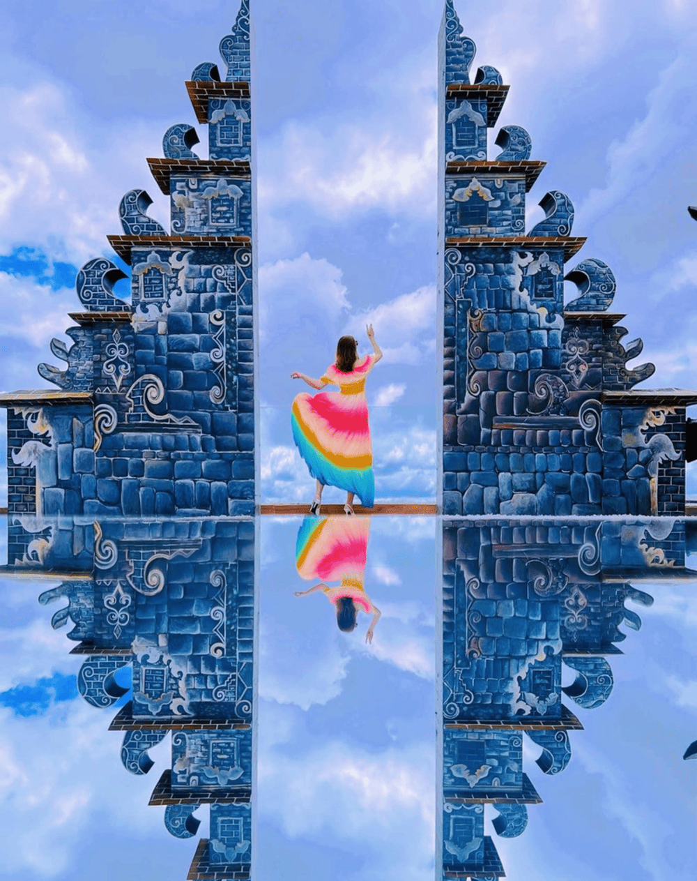 Khung cảnh lãng mạn của một con dốc ở Đà Lạt