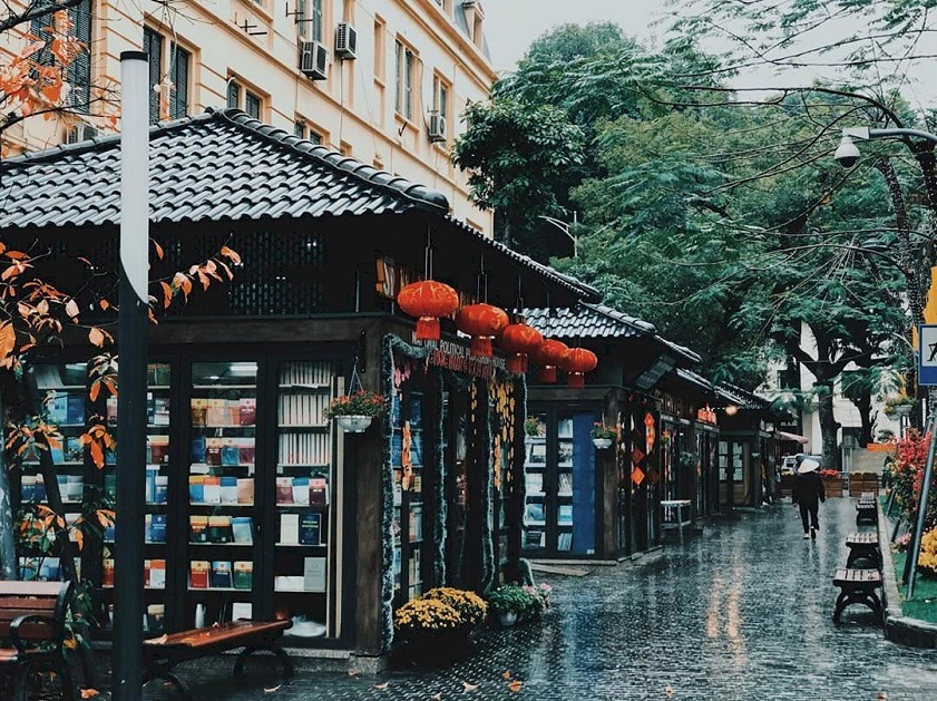 Con đường xanh mát tựa Đà Lạt