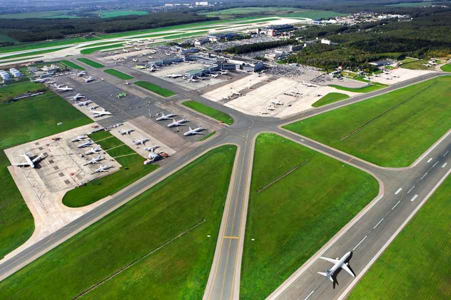 Sảnh chờ sân bay Domodedovo