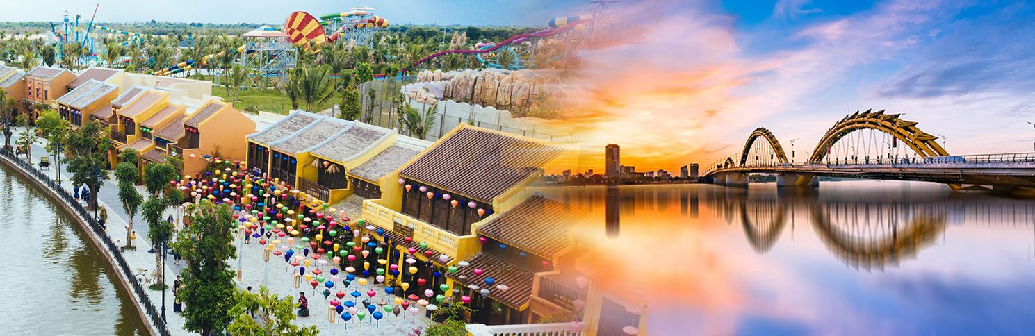 Sông Hoài với đèn lồng buổi tối