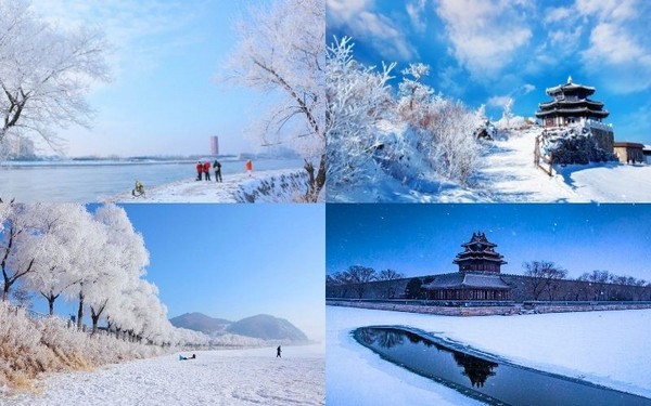 Phong cảnh đa dạng ở Trung Quốc vào tháng 12