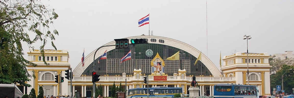 Ga xe lửa Hua Lamphong cổ kính