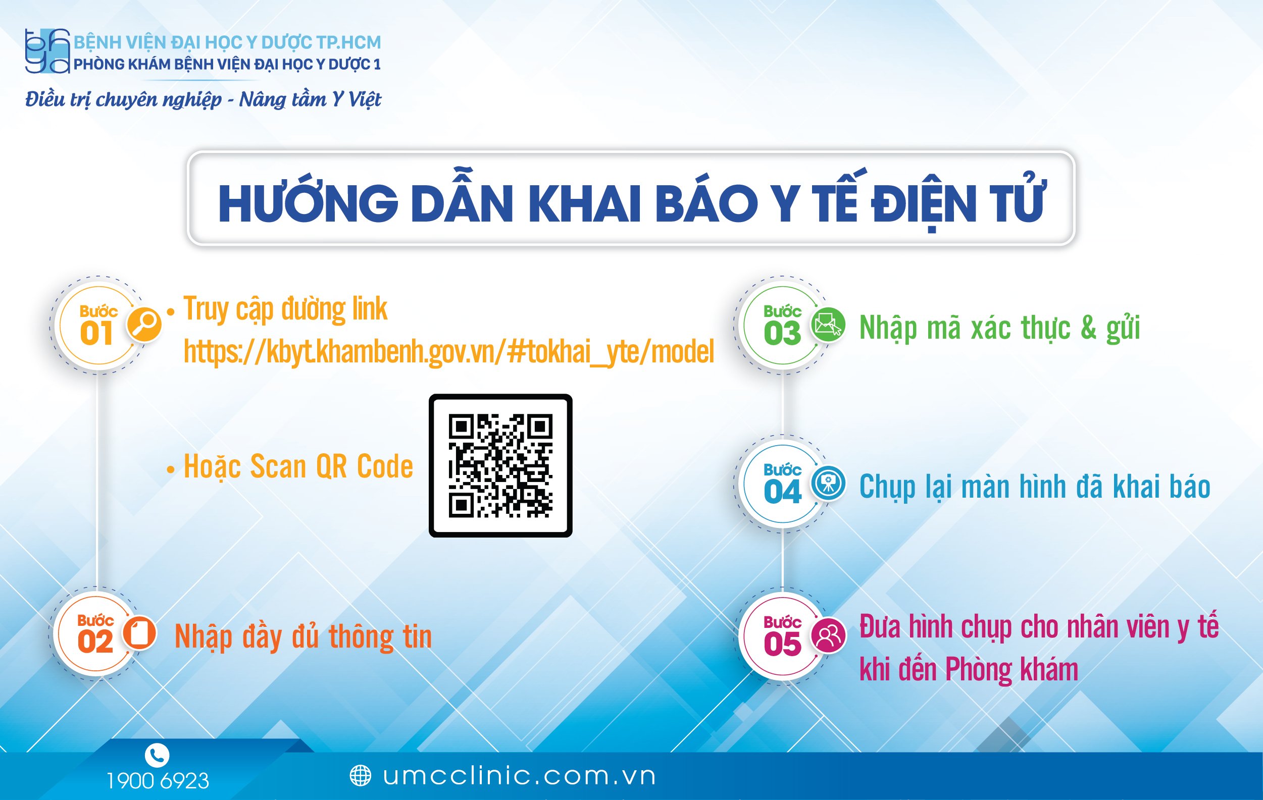 Hướng dẫn khai báo y tế điện tử