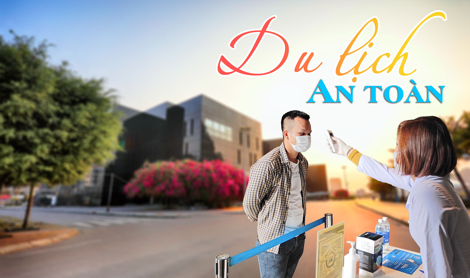 Gia đình du lịch an toàn