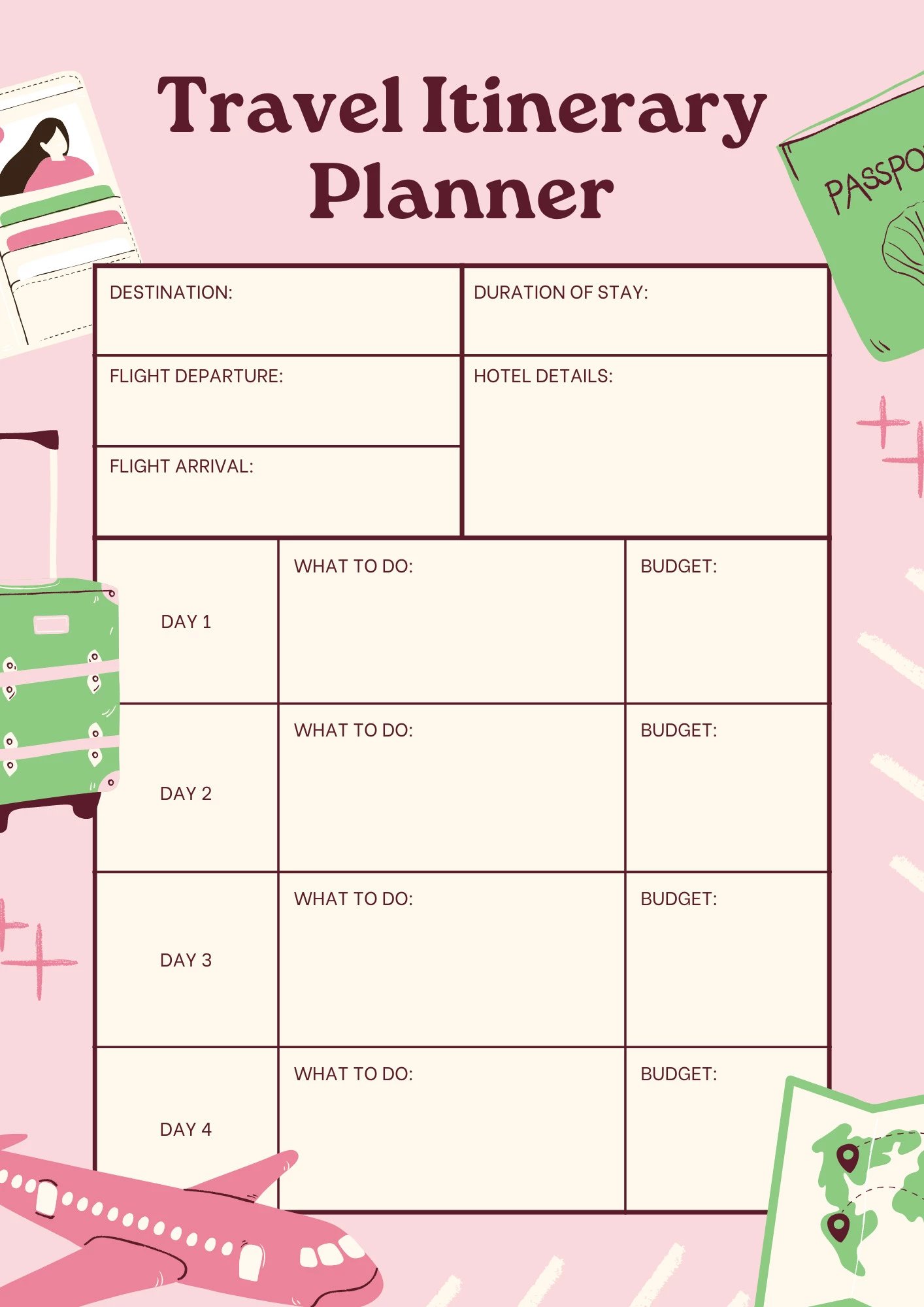 Một bản đồ thế giới với nhiều dấu pin chỉ các địa điểm du lịch