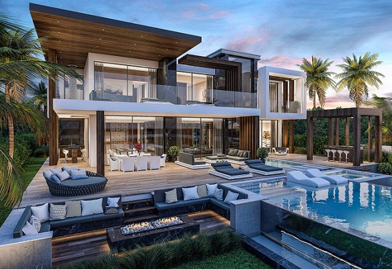 Villa với kiến trúc độc đáo