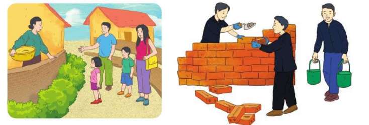 Không khí nhóm họ rộn ràng