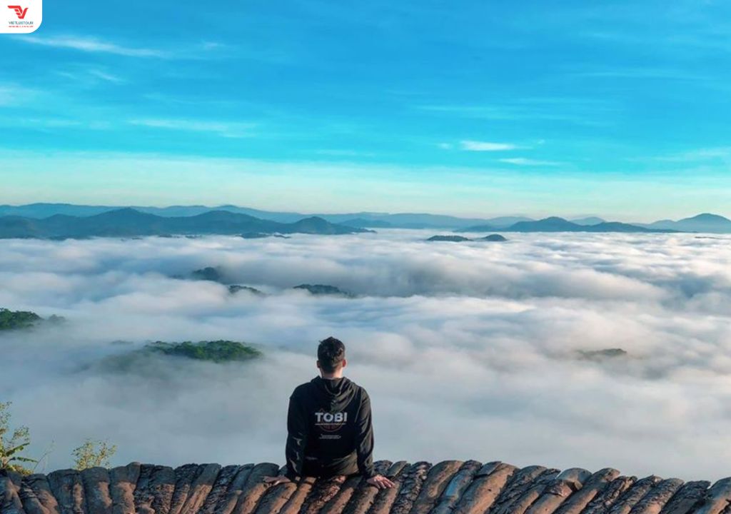 Biển mây lãng đãng ở Đà Lạt