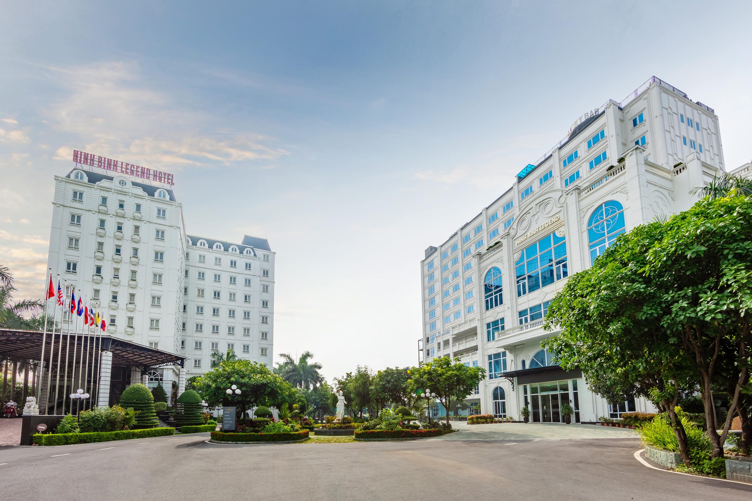 Ninh Bình Legend Hotel với kiến trúc Pháp cổ điển và sang trọng