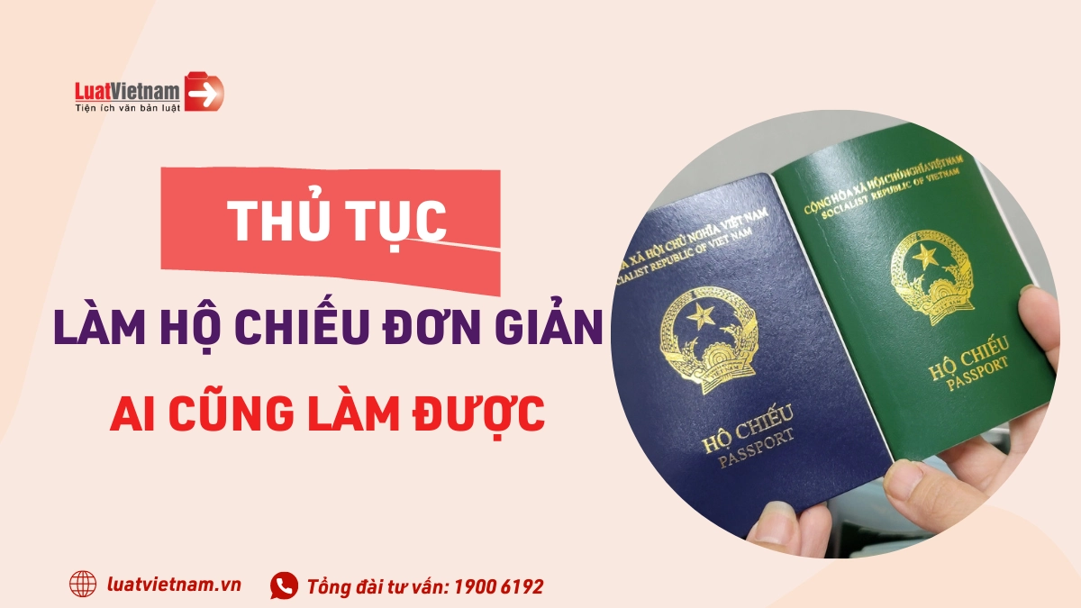 Hồ sơ làm hộ chiếu