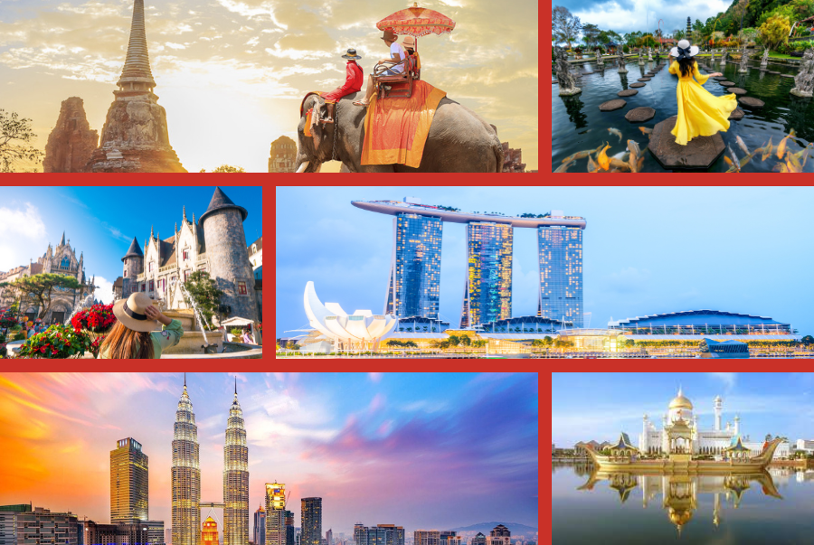 Khung cảnh du lịch Đông Nam Á sôi động