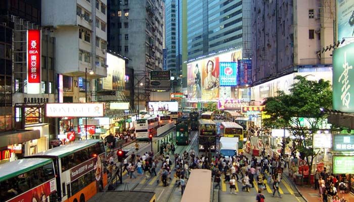 Trung tâm thương mại hiện đại ở Hồng Kông