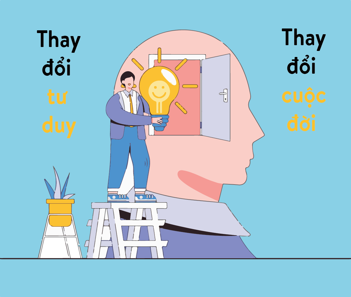 Hình ảnh ẩn dụ cho sự thay đổi tư duy, mở rộng tầm nhìn