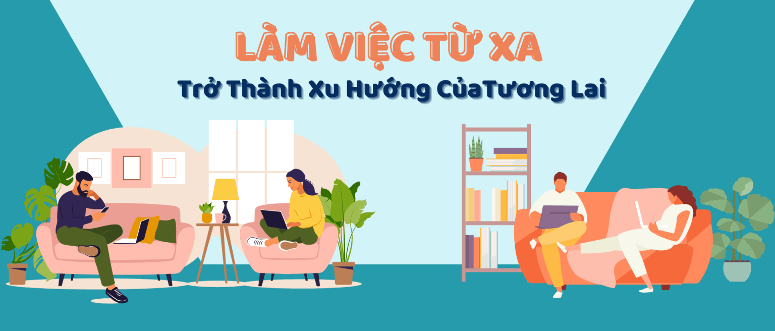 Biểu đồ minh họa xu hướng làm việc từ xa