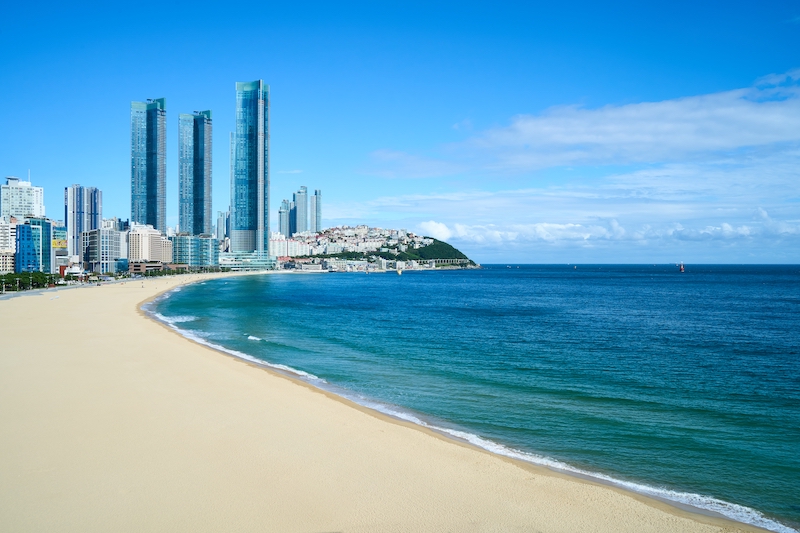 Bến bus BTS Hyangho Beach