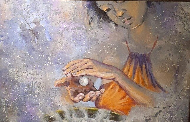 Tác phẩm nghệ thuật độc đáo, mang hơi hướng hoạt hình