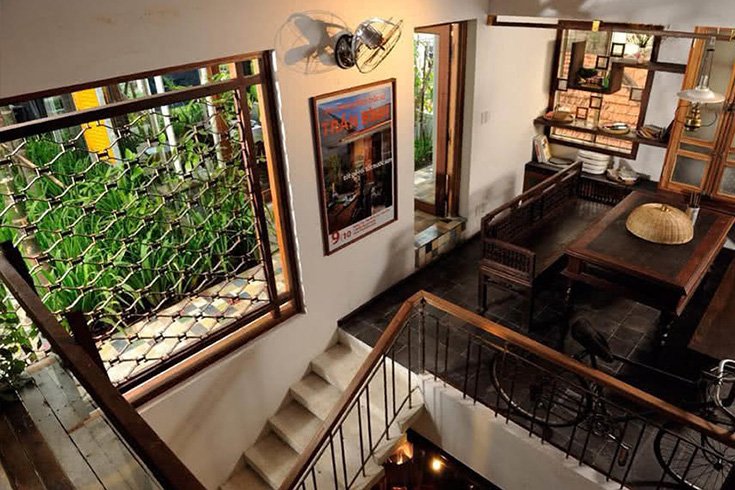 Không gian ấm cúng bên trong Cục Gạch Quán