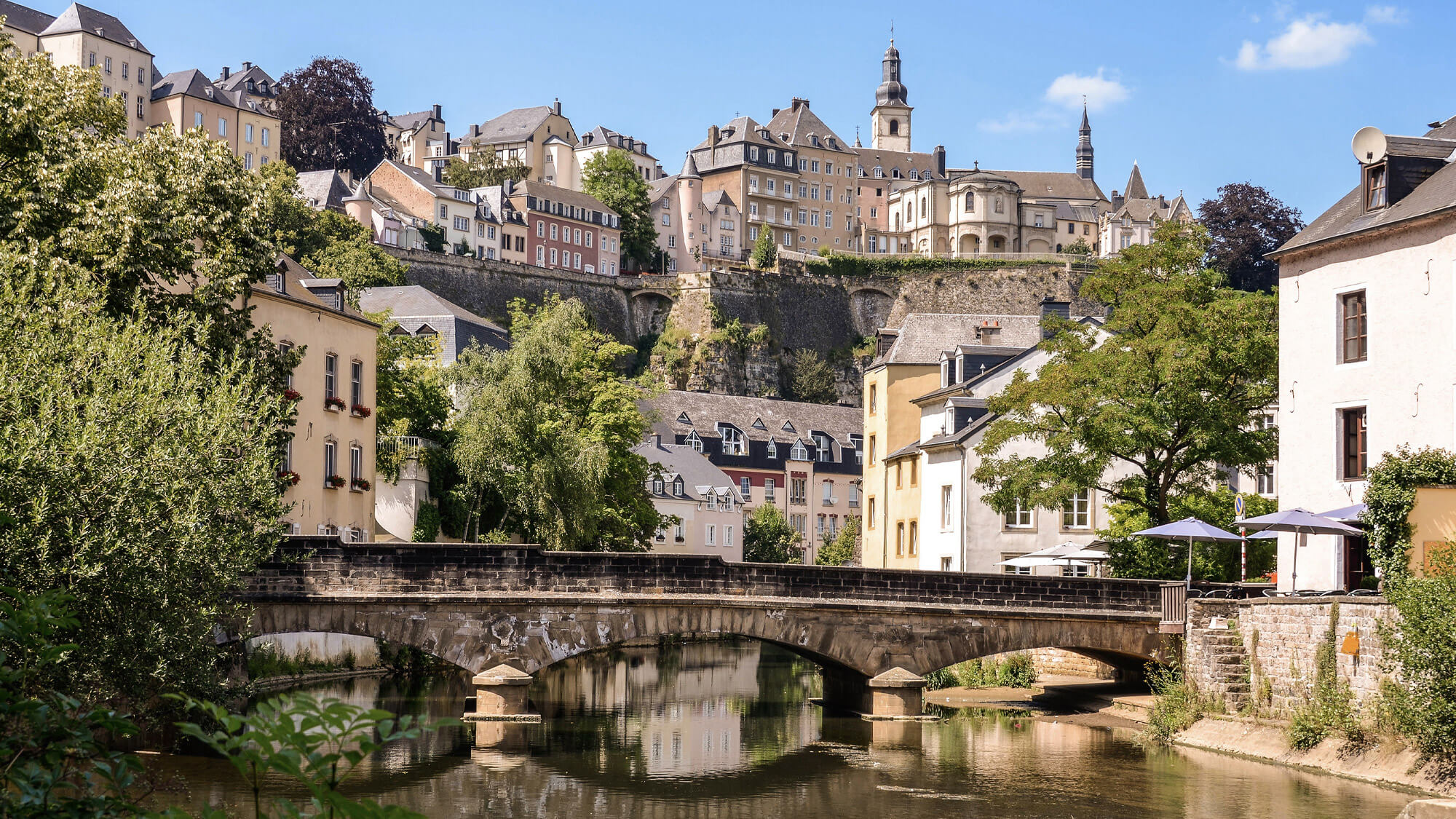 Toàn cảnh một khu vực tại Luxembourg