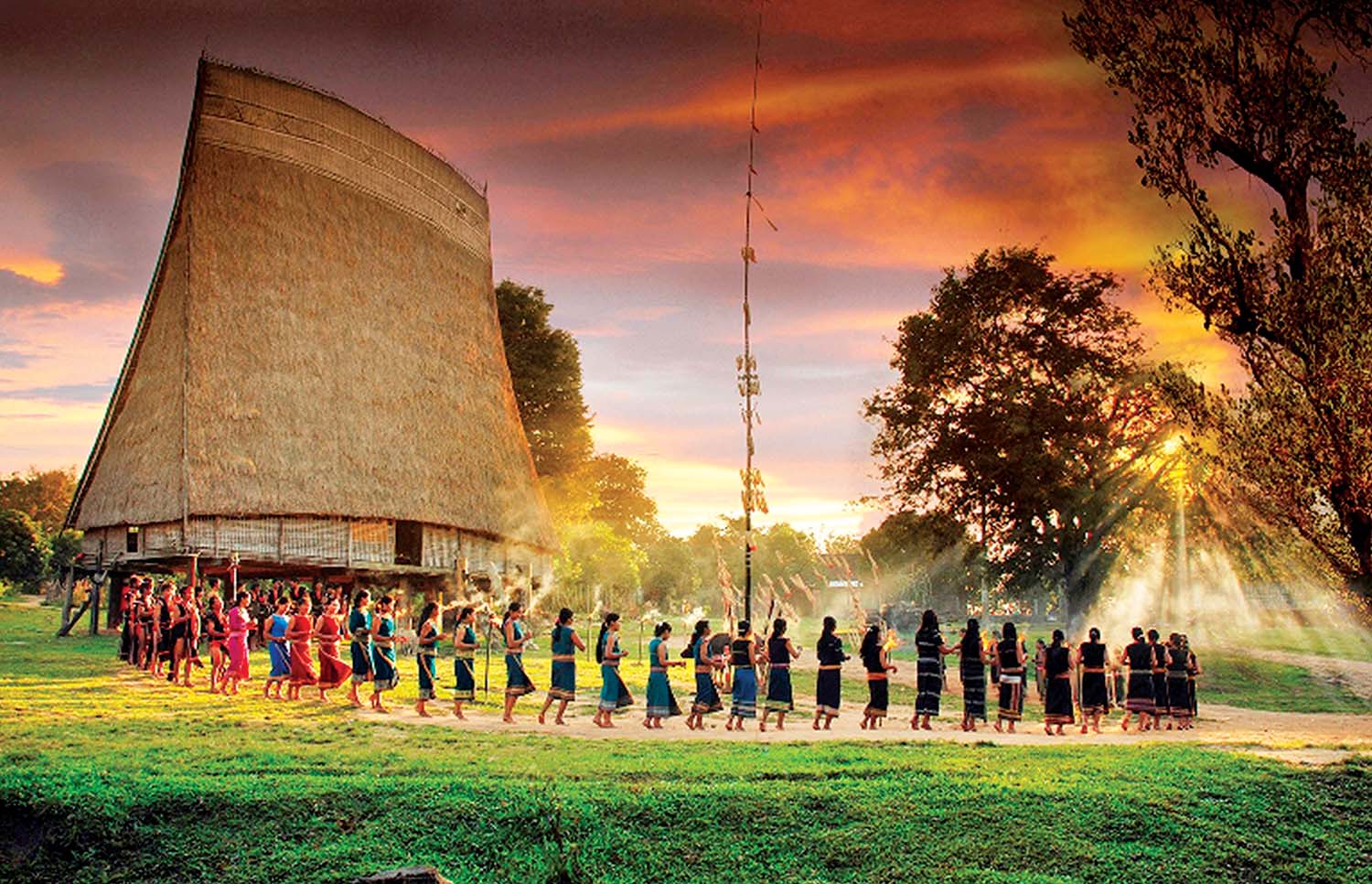 Măng Đen Mùa Thay Lá: Chạm Đến “Rừng Chết” Huyền Ảo và Sắc Hồng Cao Nguyên