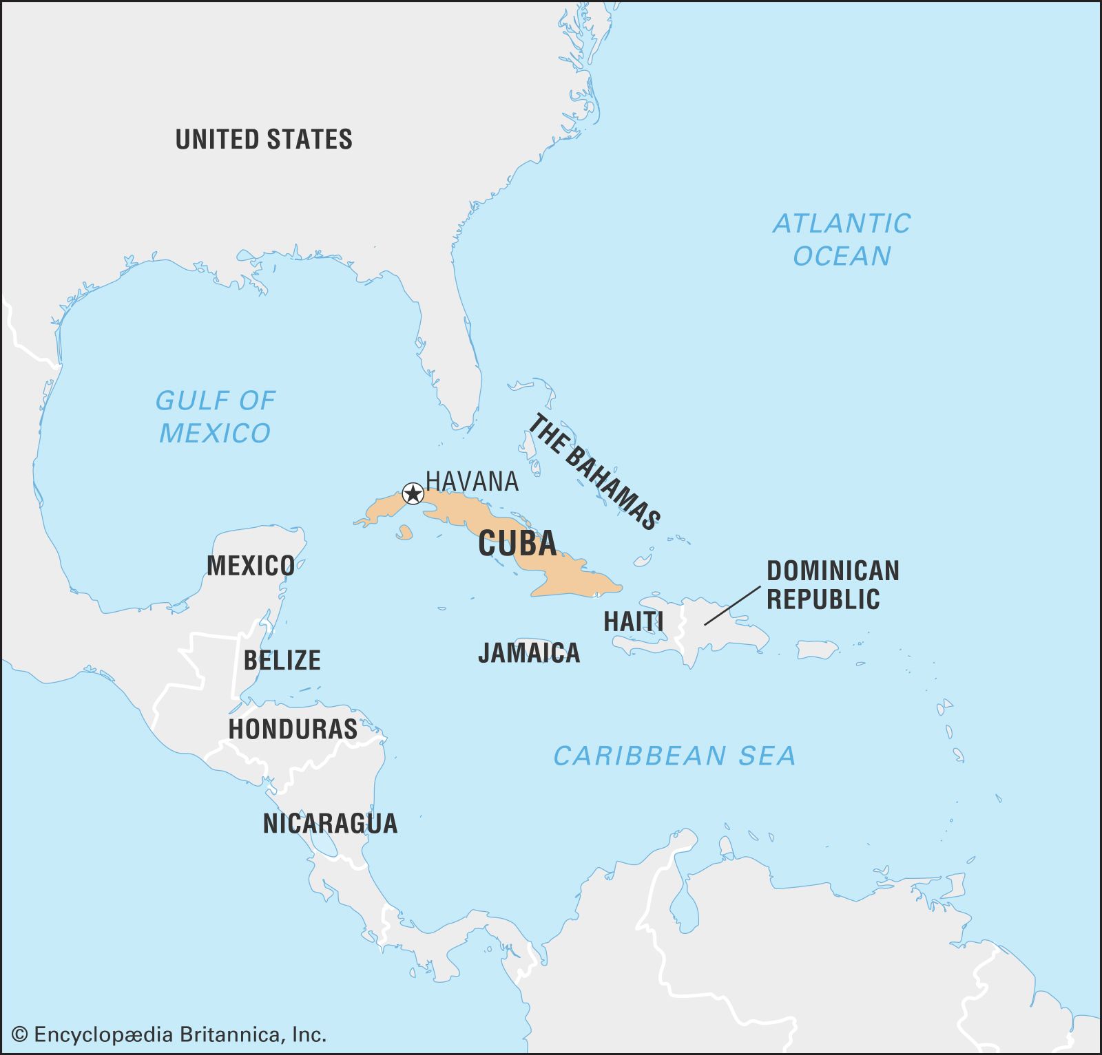 Bản đồ Cuba