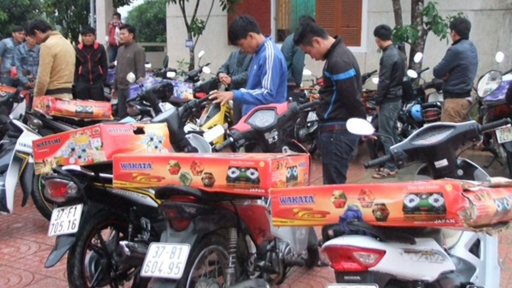 Bán hàng rong gây rối