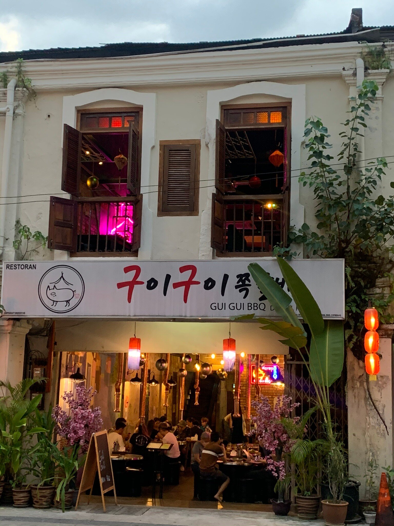 Không gian quán ăn đẹp