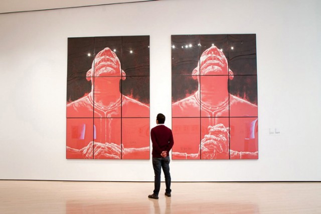 Không gian trưng bày nghệ thuật hiện đại