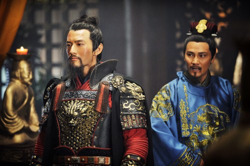 Tượng Nhạc Phi uy nghi tại lăng mộ ở Hàng Châu