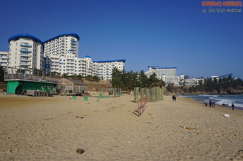 Bãi biển Maengbang với khu vực chụp ảnh MV Butter