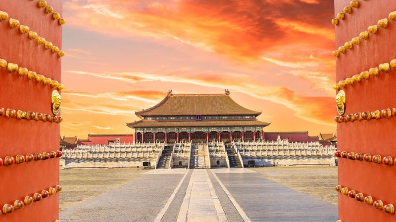 Toàn cảnh Tử Cấm Thành rộng lớn nhìn từ xa